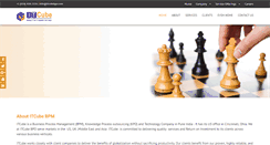 Desktop Screenshot of itcubebpo.com